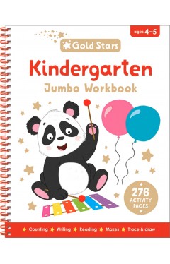 Kindergarten Gold Stars Jumbo Workbook